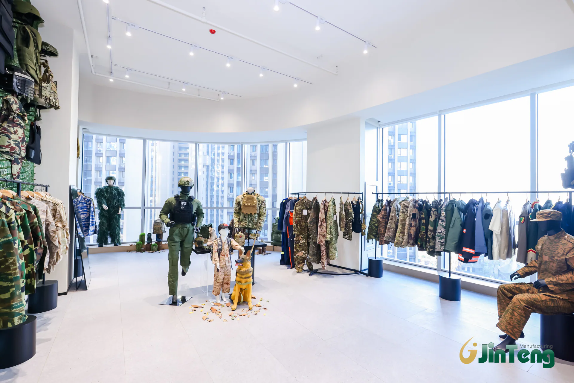 Wuhan Jinteng office, meeting and showroom workspace, archive view 16
