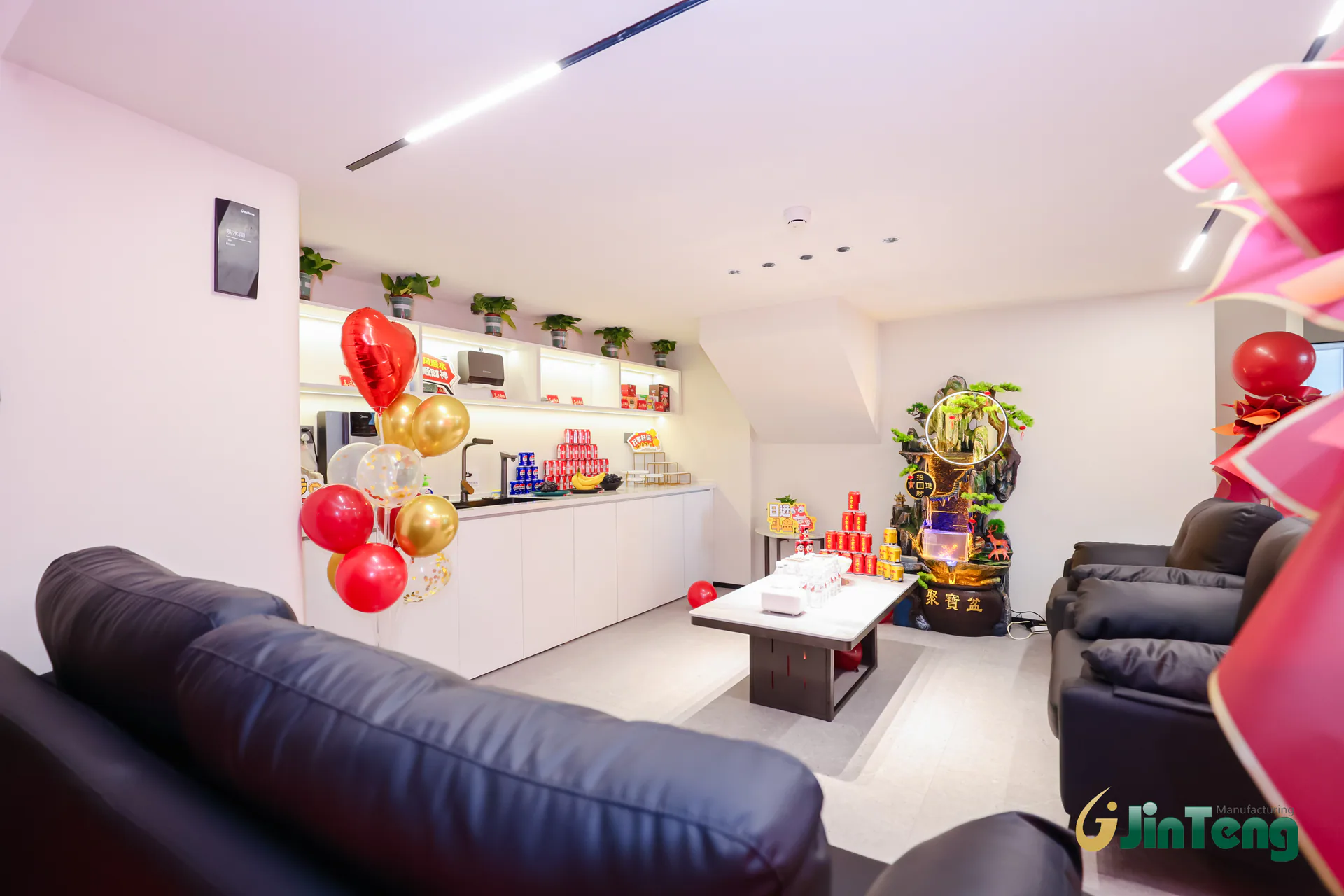 Wuhan Jinteng office, meeting and showroom workspace, archive view 14