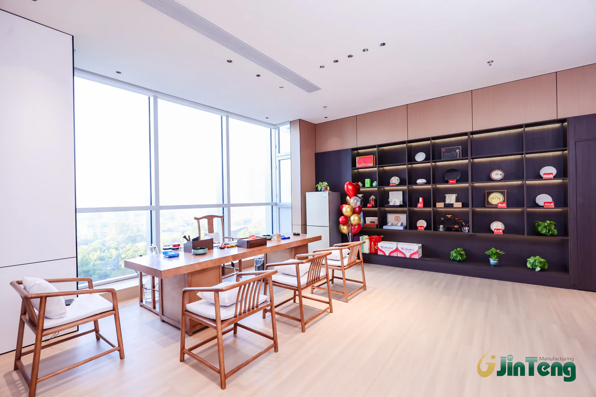 Wuhan Jinteng office, meeting and showroom workspace, archive view 3
