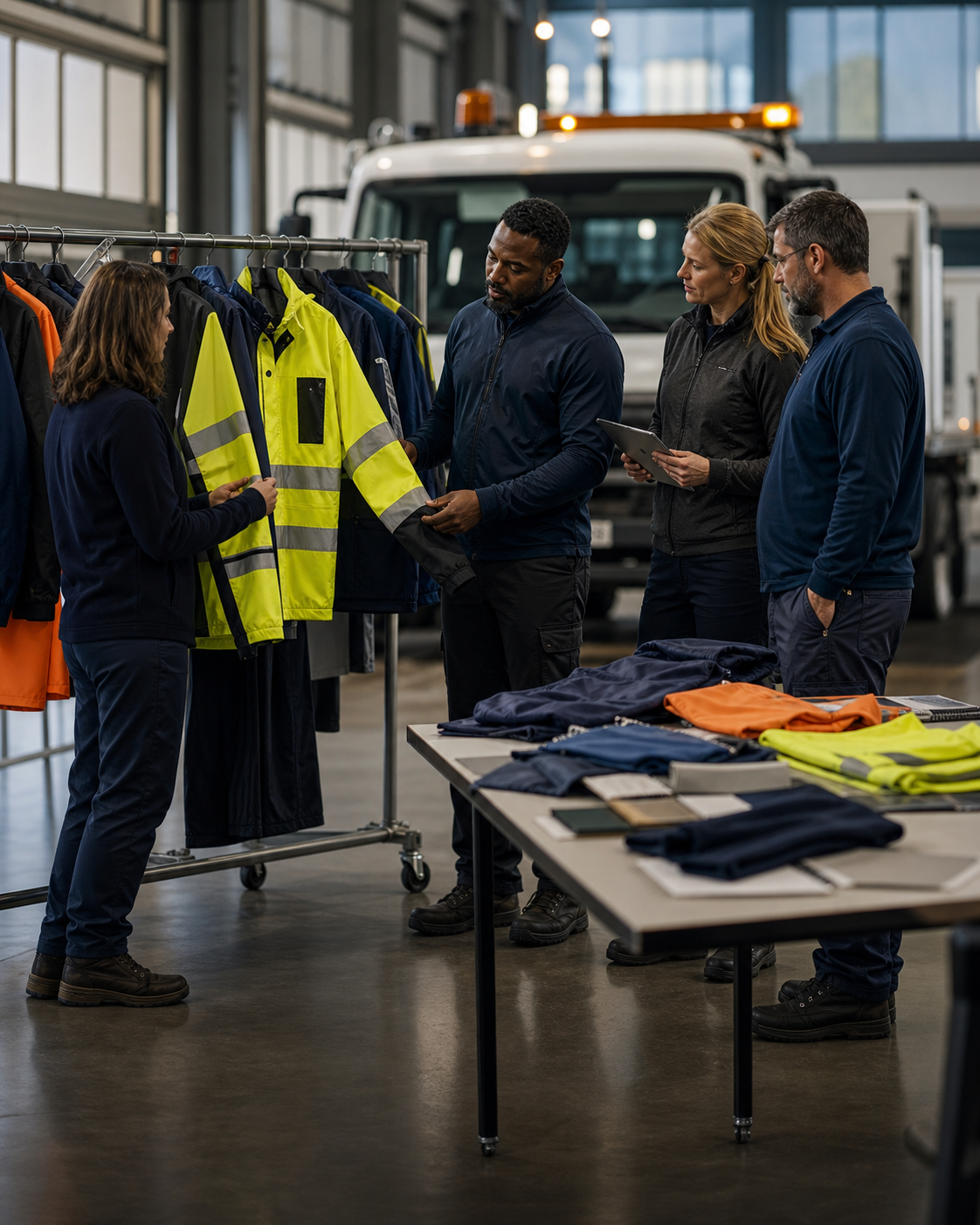 Illustrative municipal workforce uniform environment