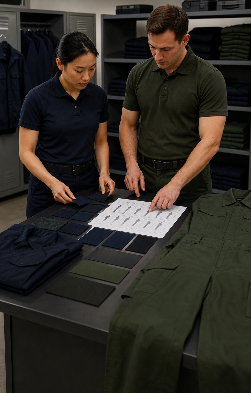 Illustrative public-security uniform program environment