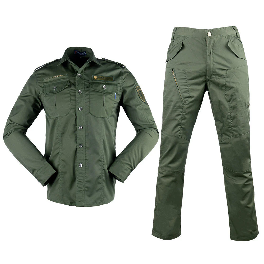 Twill TC 65 35 Outdoor Series Casual Chinese Uniform