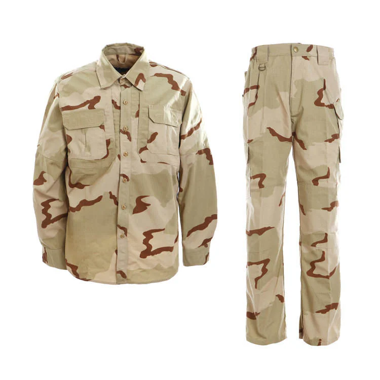 Camouflage Desert Training Clothing Tactical Uniform