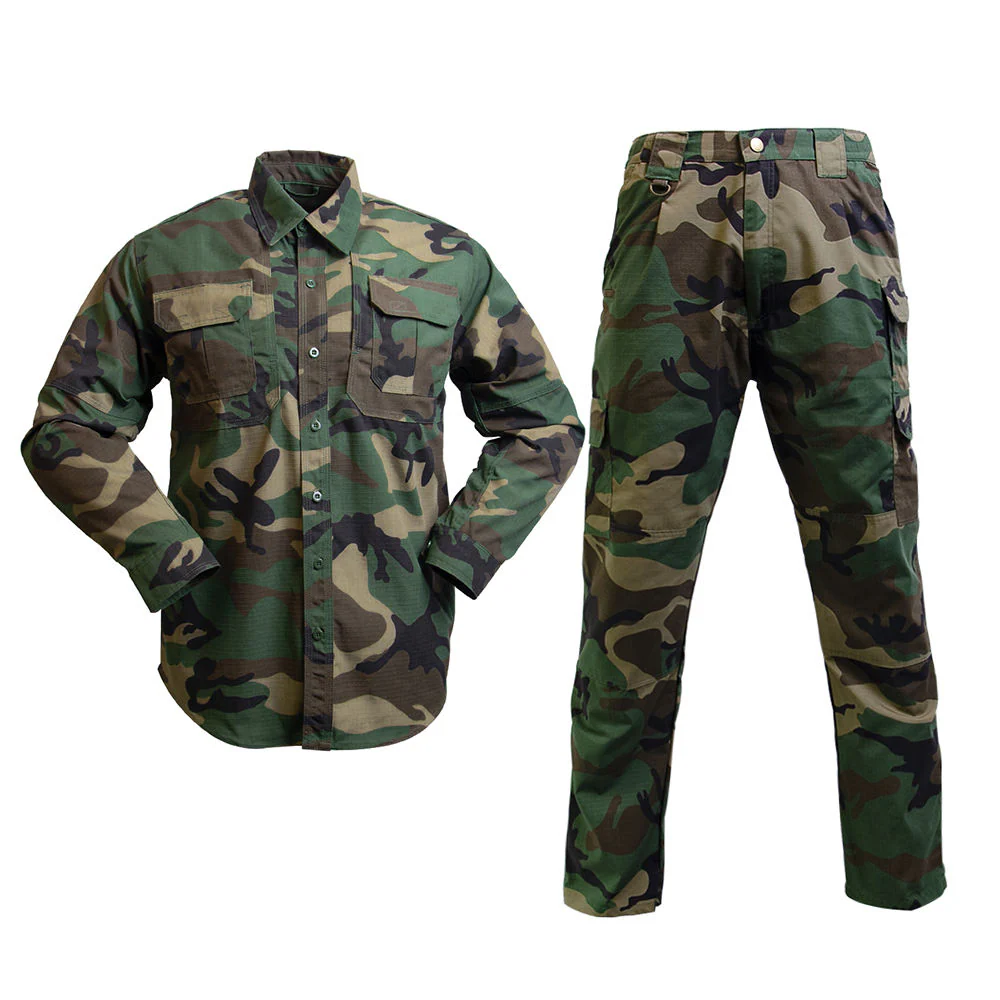 New Style S11 Breathable Camouflage Tactical Shirts & Pants Uniform JT-57T-011