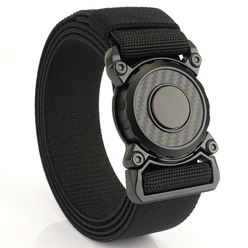 Customized 2025 Molle Utility Duty Tactical Belt Black Strap Alloy Auto JT-A-005