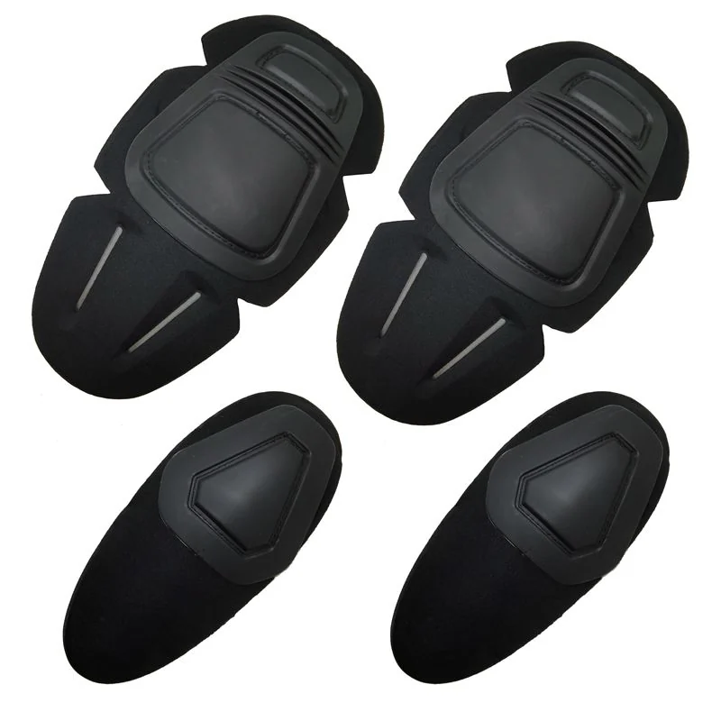 4 Pieces Set Hard Shell Pad Paintball Combat G2 G3 G4 Protective JT-A-015