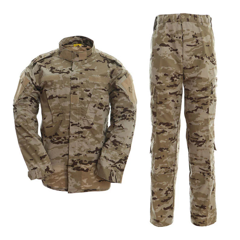 ACU Spanish Desert Tactical Uniform Camouflage Woven Rip-Stop JT-ACU-002