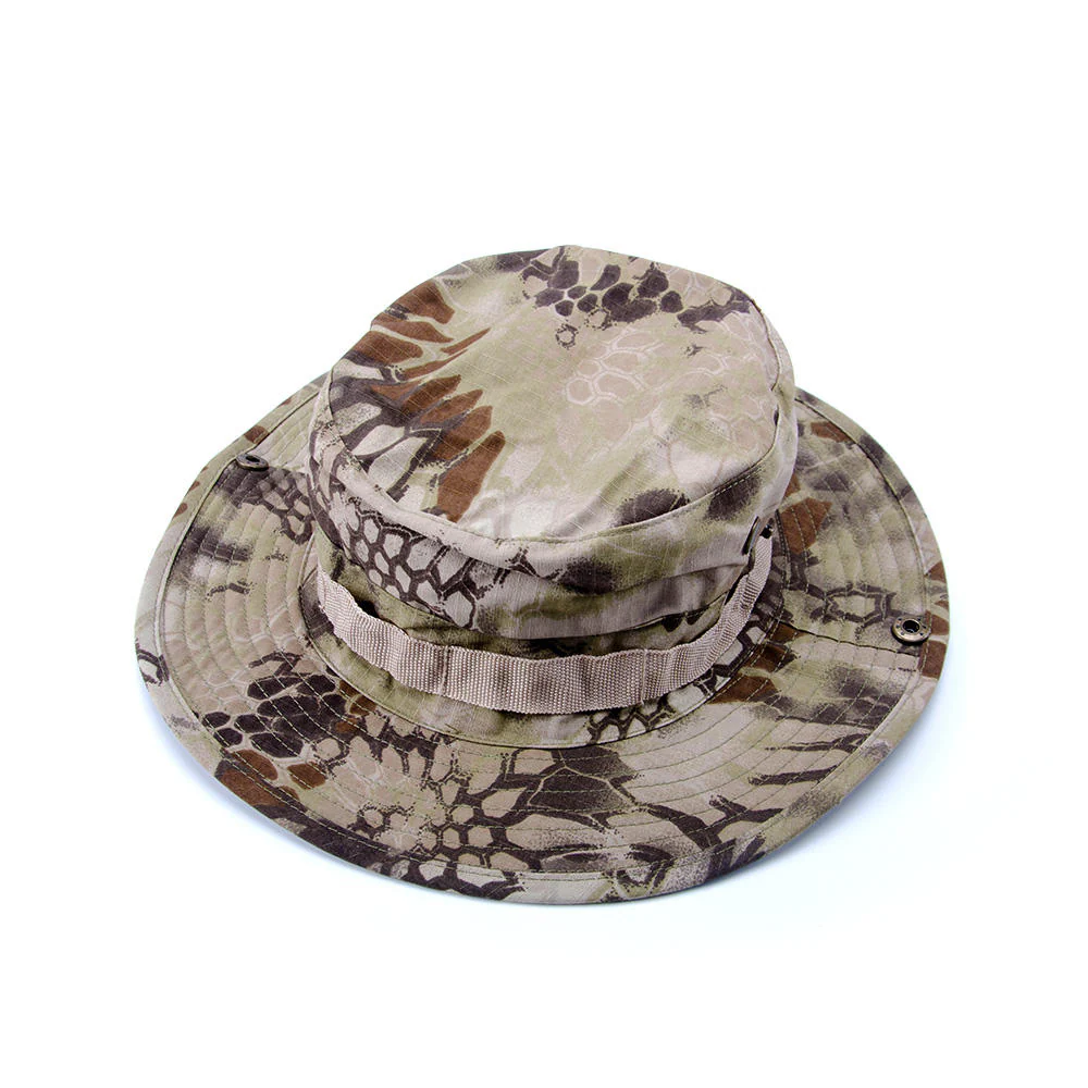 Outdoor Hunting Fishing Unisex Big Rim Camouflage Digital Print Image JT-BH-006