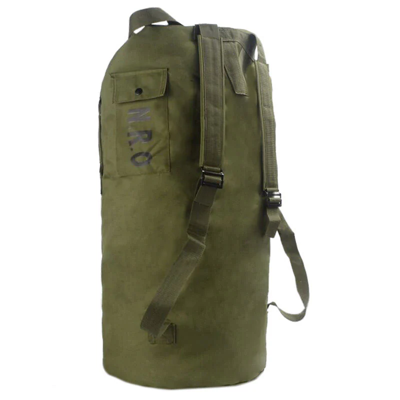 Unisex Outdoor Hiking Bucket Backpack Softback Zipper Closure JT-BP-024