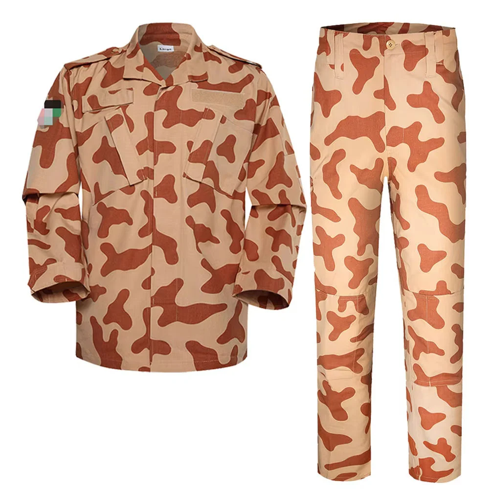 Unisex Ripstop Desert Camouflage Tactical Uniform Suit Kuwait ACU Combat Uniform