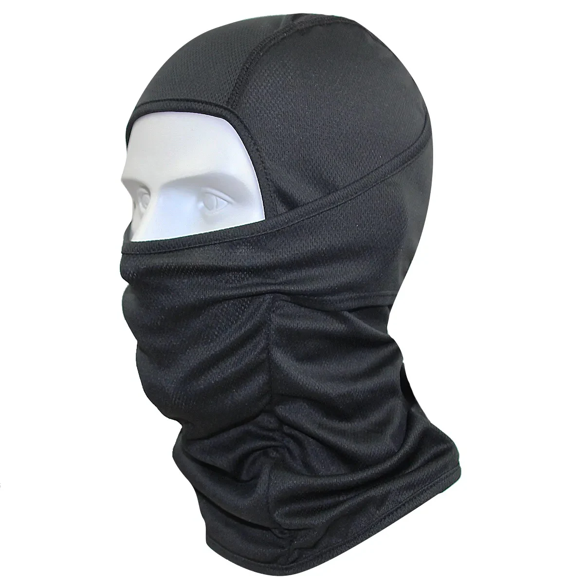Custom Logo Black Outdoor Sports Full Face Mask Windproof CS Head JT-H-001