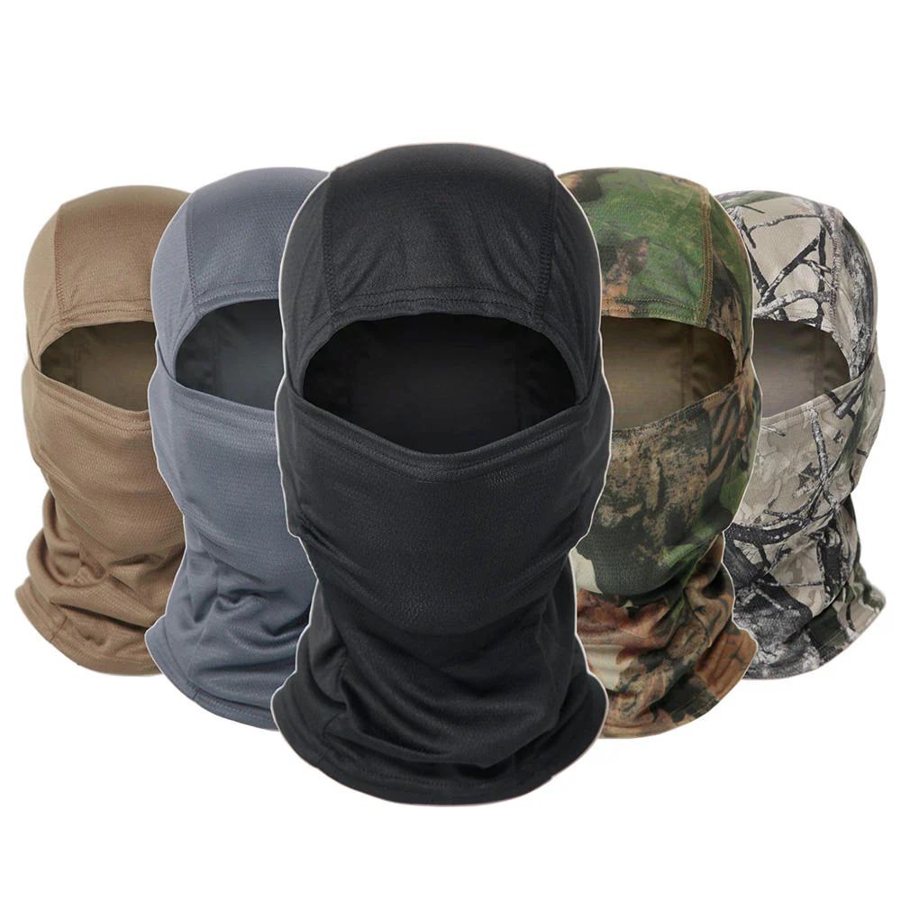 Camouflage Full Face Cover Motorcycle Cycling Hunting Bike Tactical JT-H-009