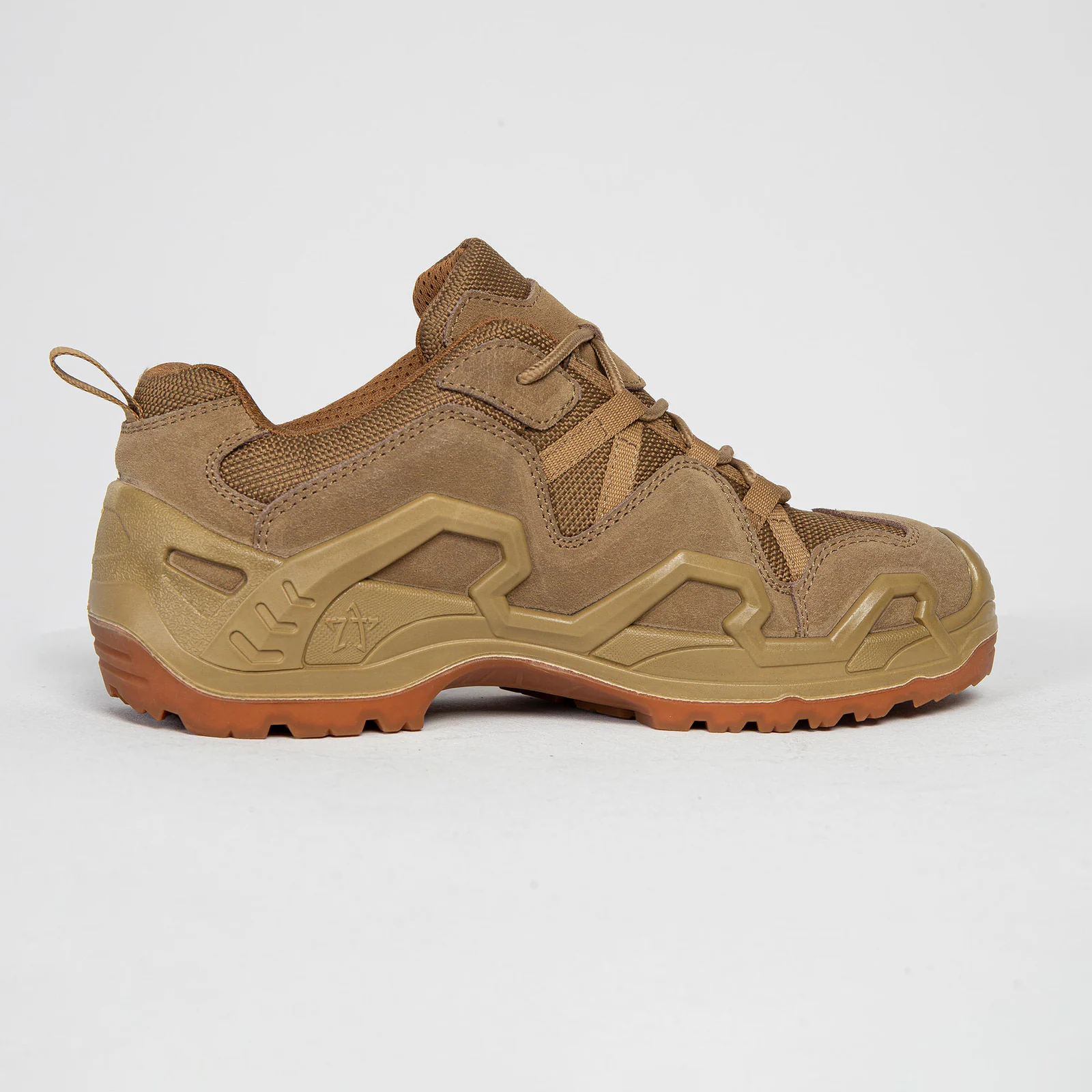 Real Leather Safety Anti Stab Outdoor Boots Rubber Outsole Hiking Shoes