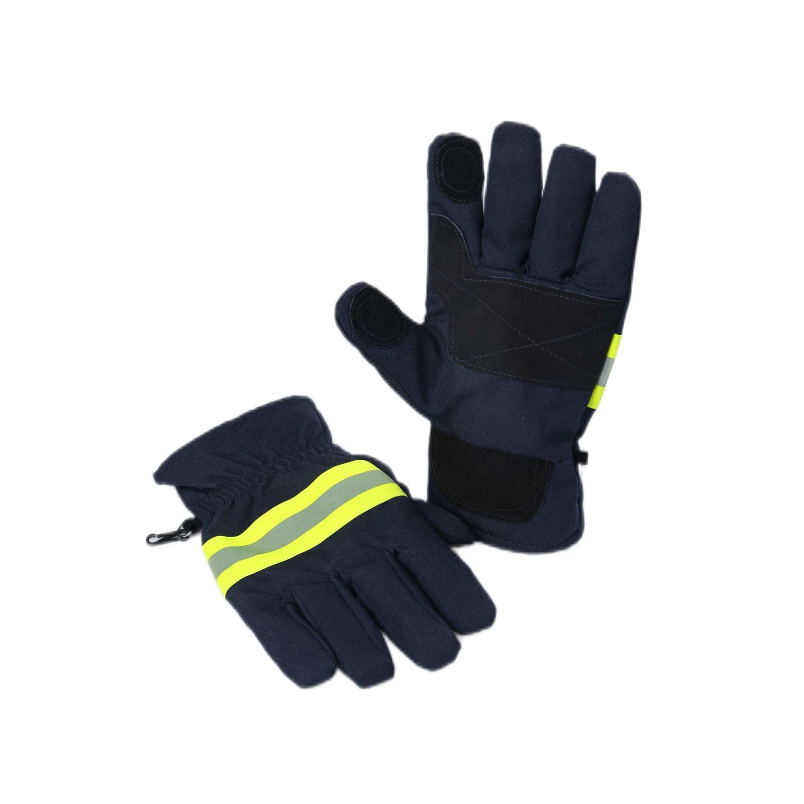 Fire Fighting Short Cuff Leather Construction Safety Welding Gloves JT-HP-011