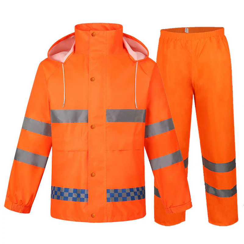 Safety Clothing Raincoat Workwear Safety Products Reflective Safety Jacket