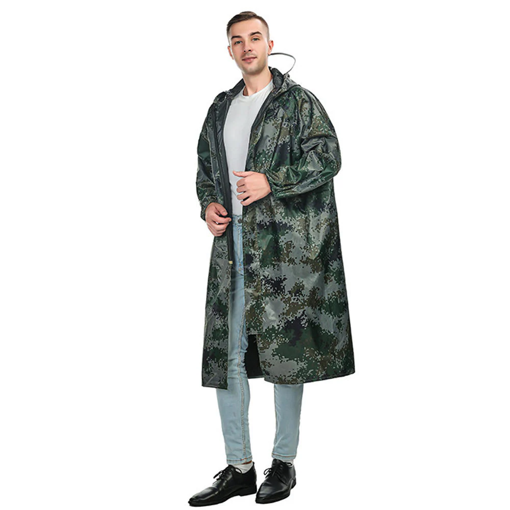 High Quality Raincoat, Camouflage Cloak, Tactical Cloak Raincoat