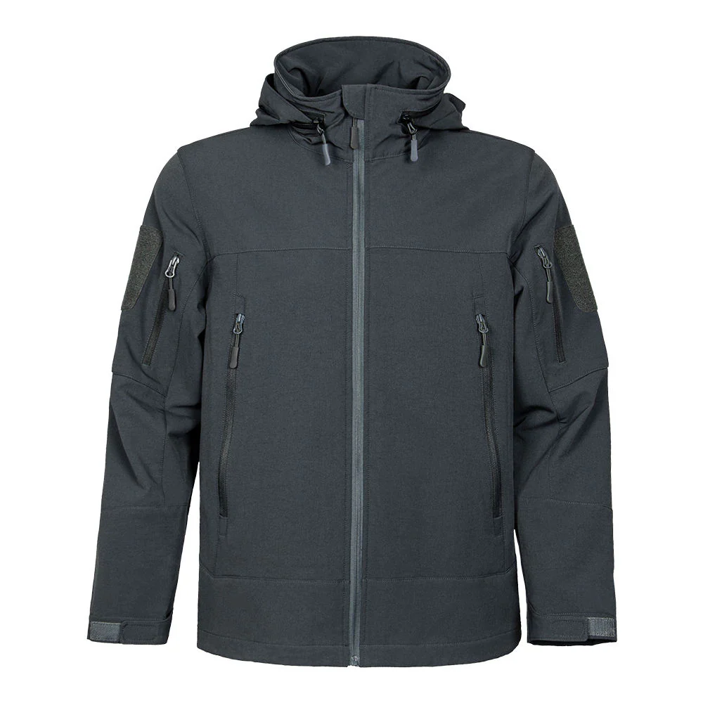 Gray Nylon Windproof Jackets Casual Outdoor Waterproof Windbreaker JT-JACKET-015