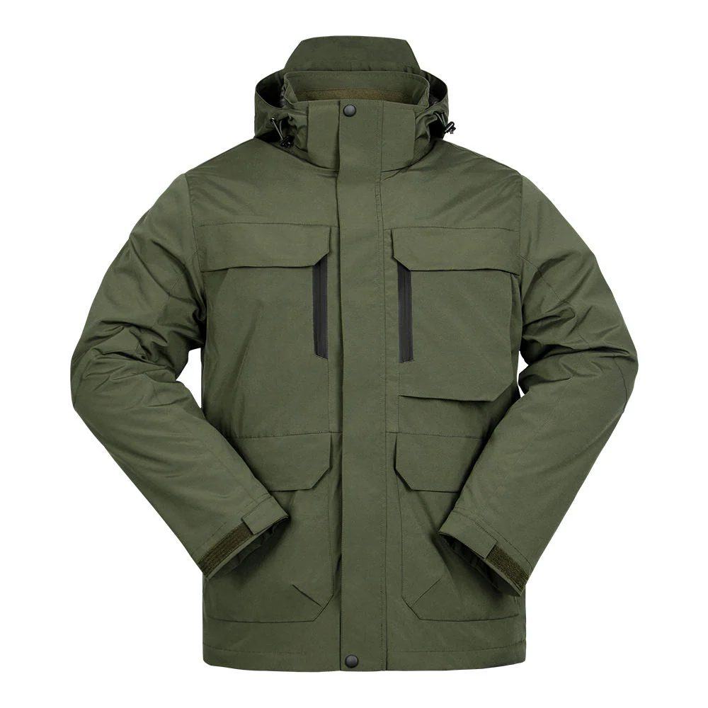 Men's Wholesale Lightweight Waterproof Hooded Rain Jacket Outdoor JT-JACKET-016