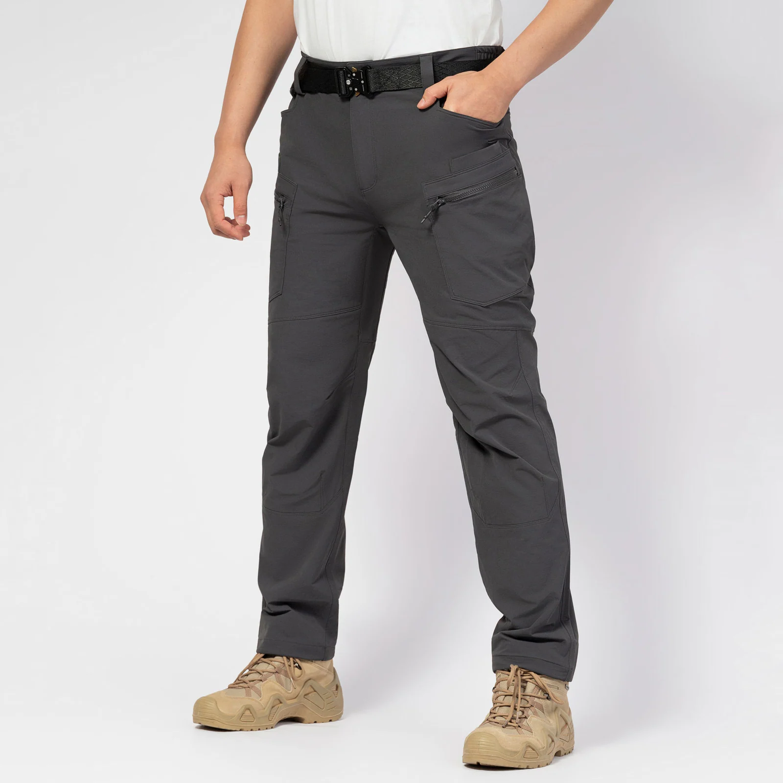 Men's Outdoor Work Pants Tactical Style Ripstop Stretch Lightweight JT-PANT-001