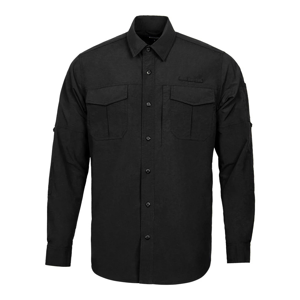 Outdoor Tactical Cargo Long Sleeves Men Solid T Shirt Breathable JT-SHIRT-009