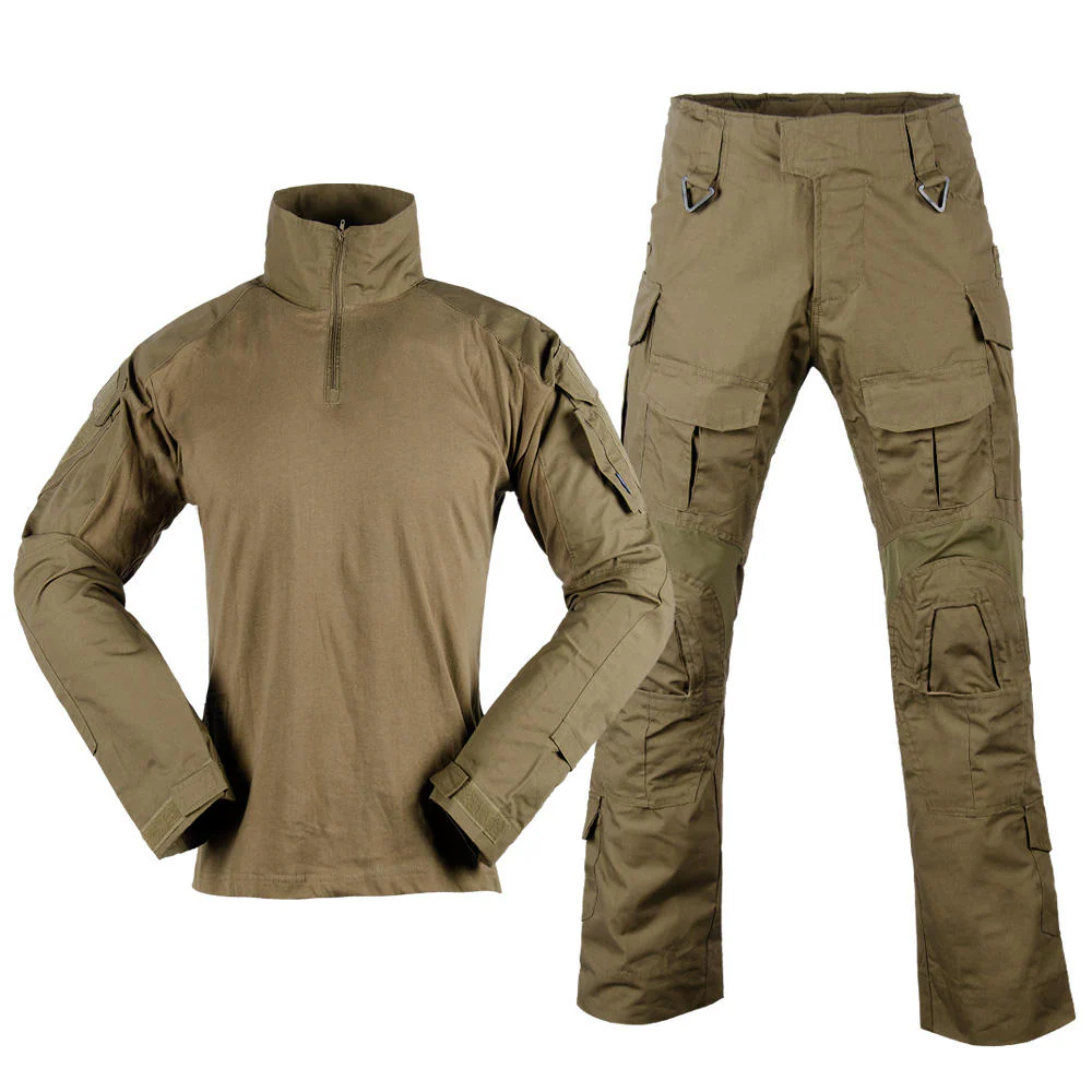 Jinteng Clear Inventory G3 Khaki Formal Unisex Polyester/Cotton Twill JT-T-011