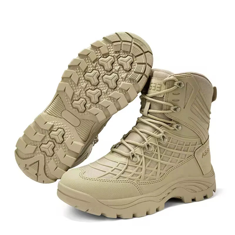 Ultra-Light Men's Combat Training Boots for Spring Summer JT-T-014