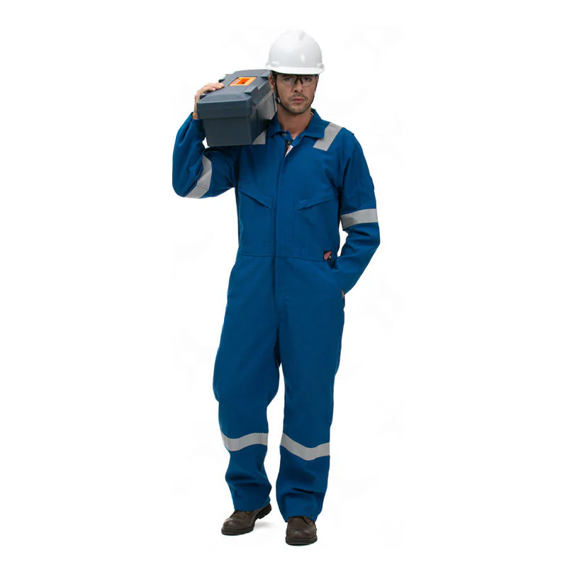 Unisex Work Overall Breathable Safety Clothing Reflective Features JT-U-005