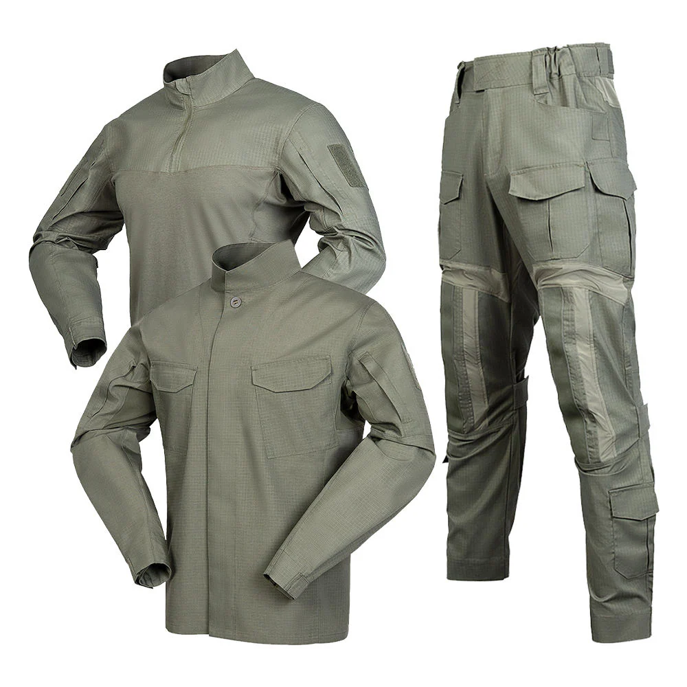 Direct High Quality Wholesale OD Green Camouflage Tactical Uniform