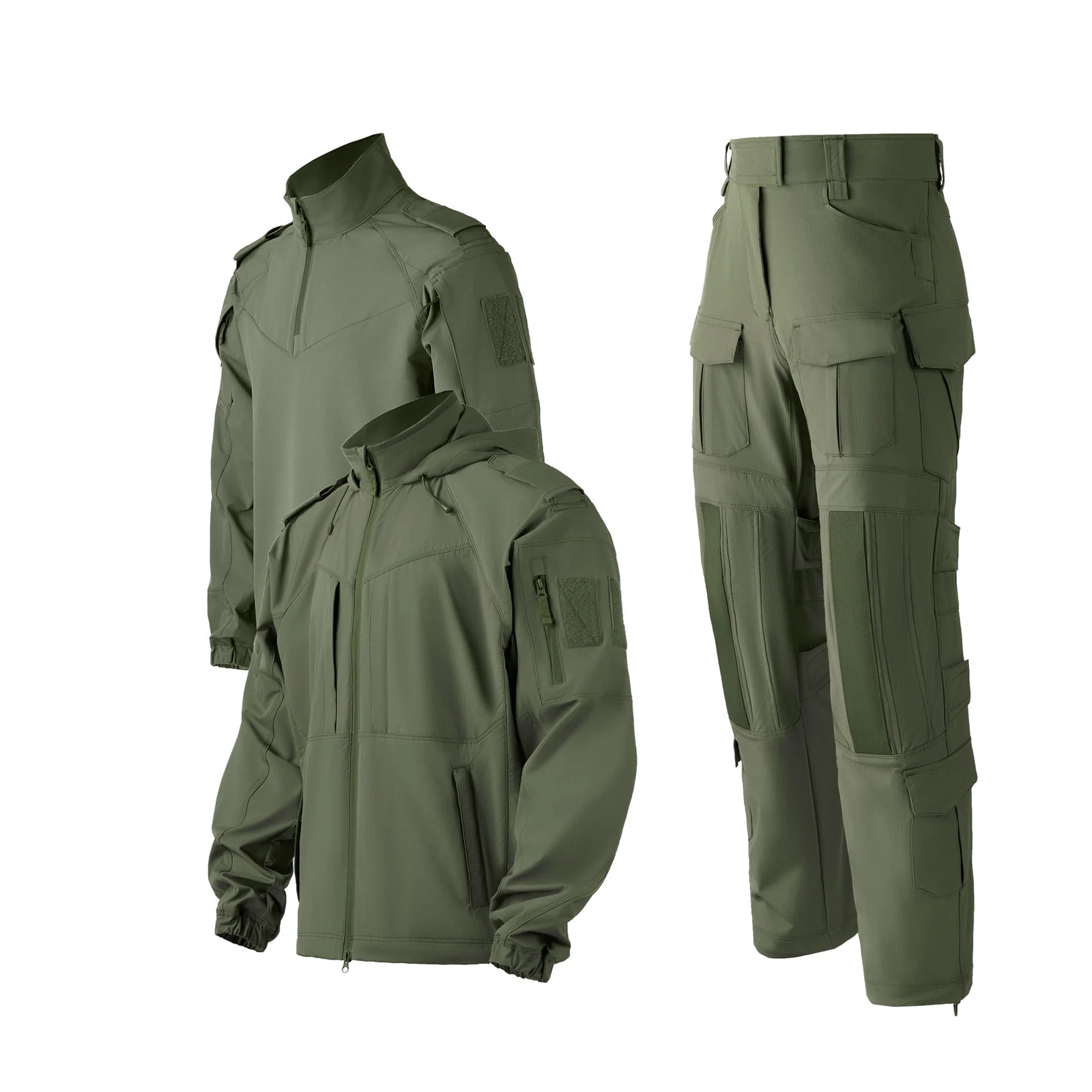 L5.0 Tactical Frog Suit Three-piece Set Anti-Static Breathable Durable JT-U-014