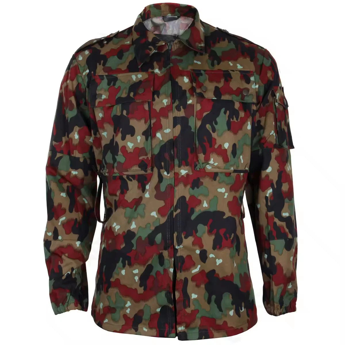 ACU Alpenflage Camouflage Swiss M83 Uniform Jacket Tactical Uniforms Suit Set
