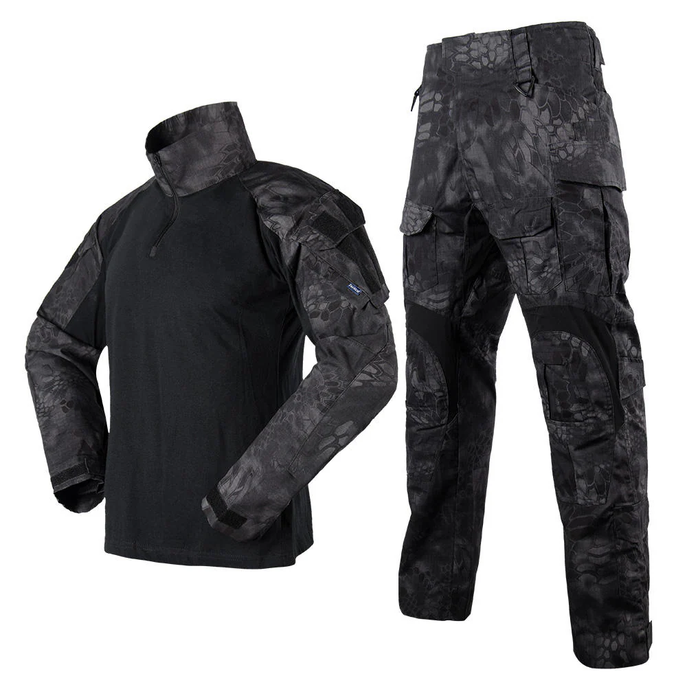 Custom Breathable Woven Combat Camouflage Tactical Uniform
