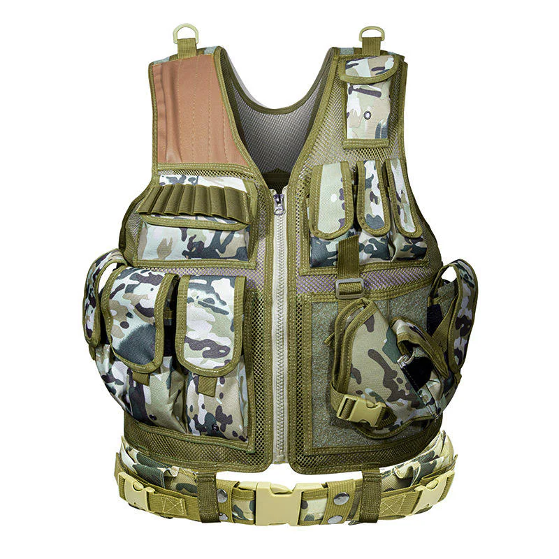 Wholesale Tactico Security Molle Tactical Safety Vest Black